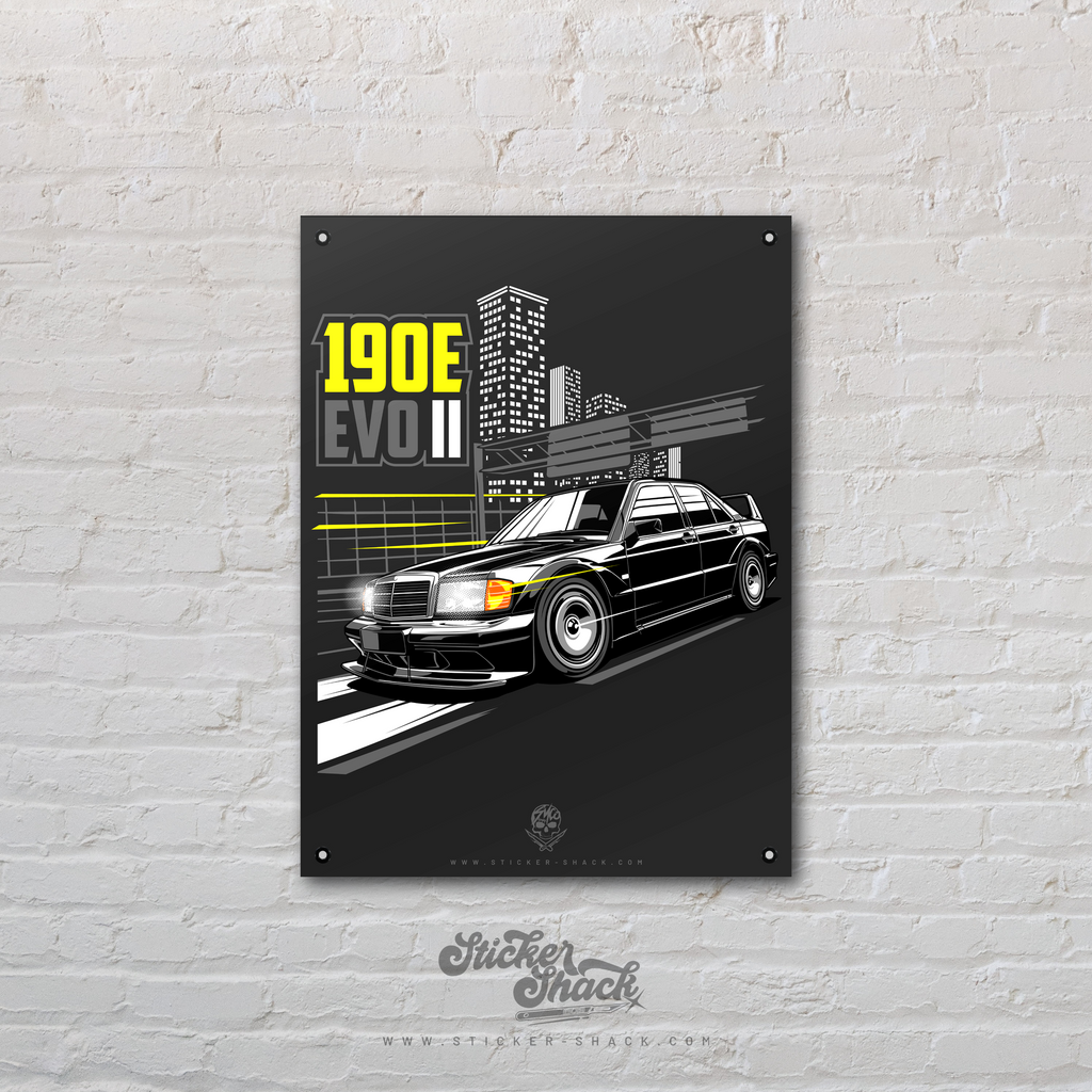 190E EVO Banner – Sticker Shack