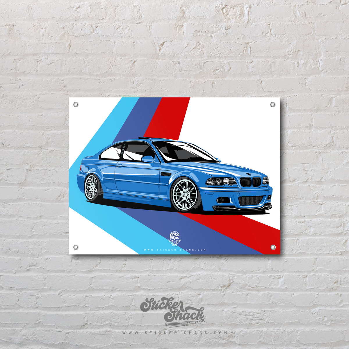 E46 Banner – Sticker Shack