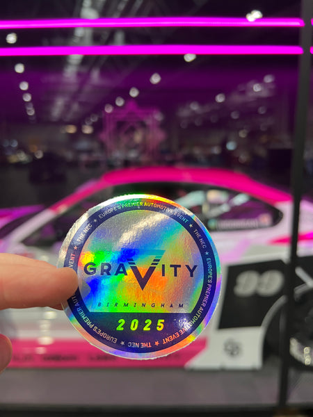 Gravity 2025 show sticker