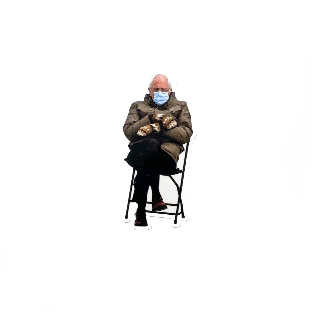 Bernie Sanders Meme Sticker – Sticker Shack