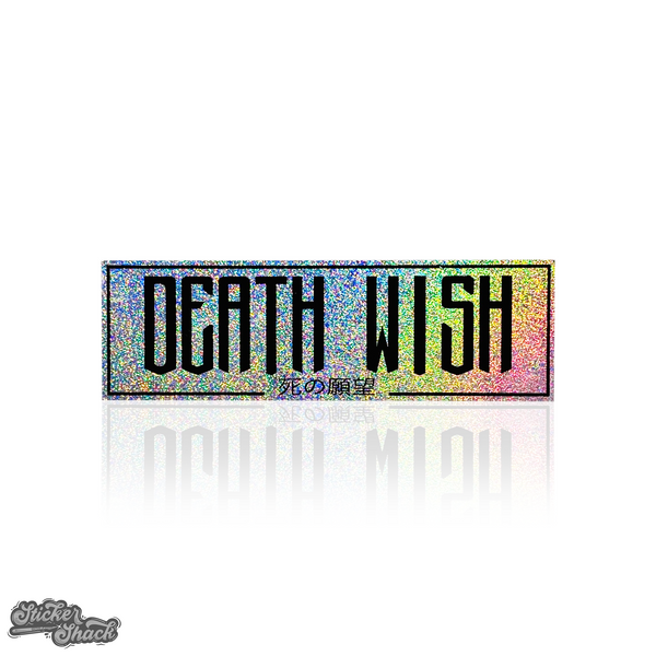 Death Wish Slap Sticker