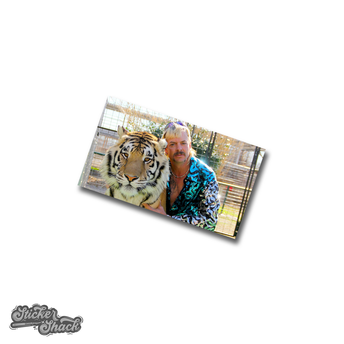 Tiger King Slap Sticker – Sticker Shack