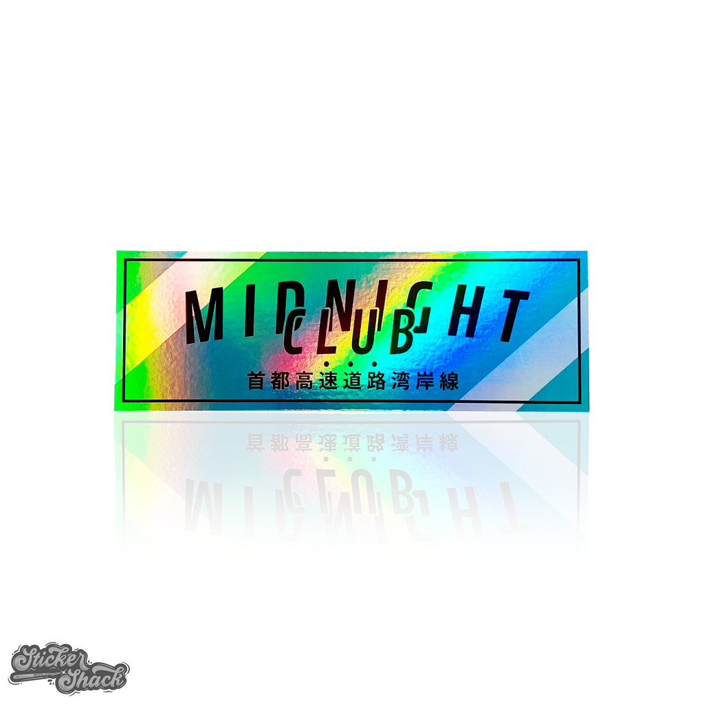 Midnight Club Slap Sticker – Sticker Shack