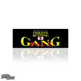Violent Running Gang Slap Sticker